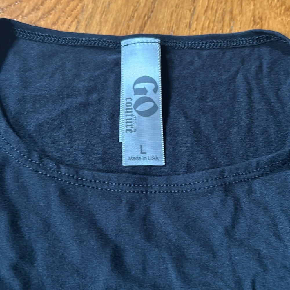 Black Hi lo tunic never worn but no tags
